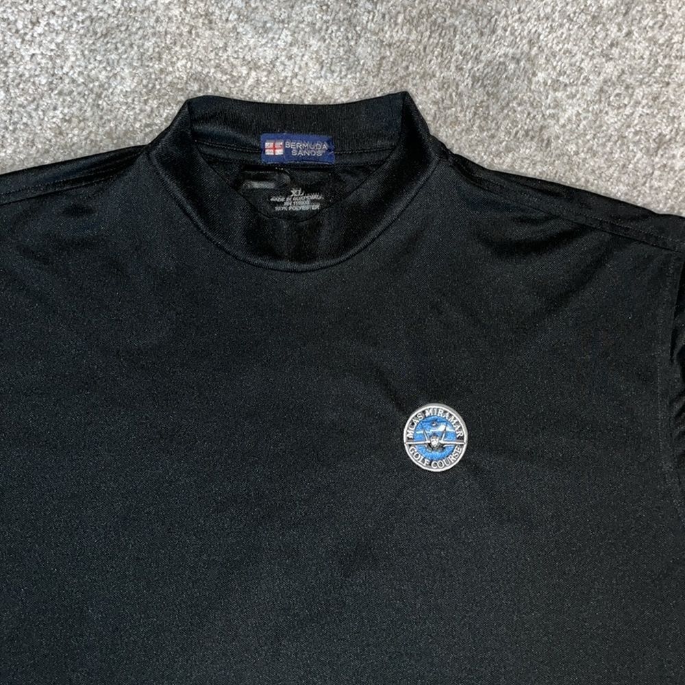 Rare vintage wings Miramar Golf Club San Diego Fightertown Top Gun Golf Shirt